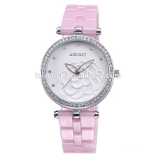 W3226 crystal Stone Inlayed 3d dial watch lady